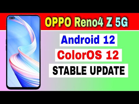 OPPO Reno4 Z 5G gets Android 12 Based ColorOS 12 Stable Update