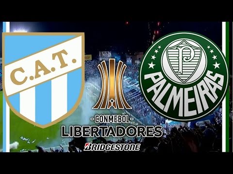 Atlético Tucumán x Palmeiras Copa Libertadores 2017 1ª rodada Jogo Completo