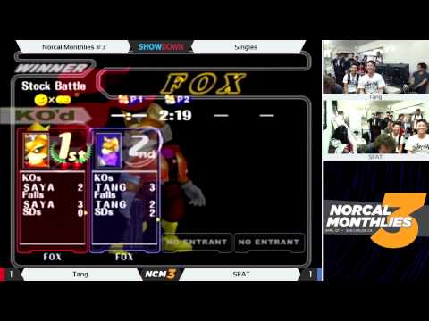NorCal Monthlies #3 - Tang vs SFAT - Singles