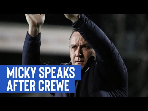 Post Match | Micky Mellon (Crewe Alexandra)