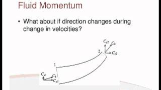 Fluids Lecture 5 - Fluid Momentum (S2)