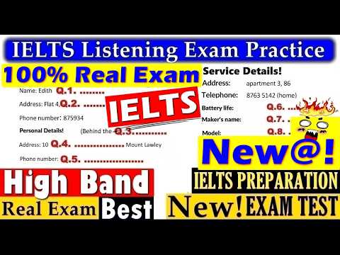 IELTS LISTENING PRACTICE TEST 2026 WITH ANSWERS | 07.02.2026