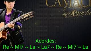Video thumbnail of "Me Gustas Mucho, Ariel Camacho, Letra Y Acordes, Tutoríal"