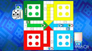 LUDO GAME GAMEPLAY/LUDO KING GAME PLAY/ PLAYER 1 VS PLAYER 2