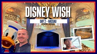 Disney Wish Cruise Day 2 | Staying Onboard in Nassau, 1923 Dinner & Haircut at Hook’s