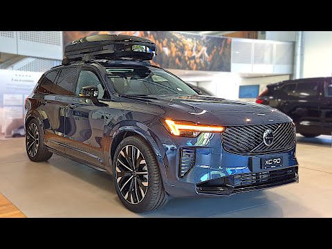 NEW Volvo XC90 Ultra T8 AWD Facelift 2025 | Interior, Exterior, Engine Start Up (Visual Review)