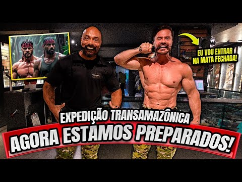 ESTAMOS PREPARADOS E ARMADOS PARA A EXPEDIÇÃO DA TRANSAMAZÔNICA!