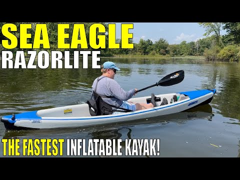 SeaEagle 393RL Review   The Fastest Inflatable Touring Kayak