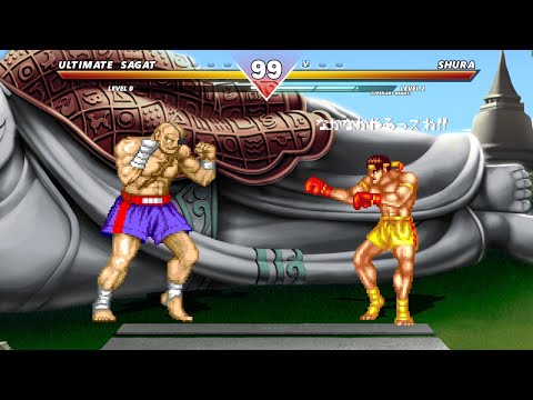 Sagat Vs Shura: The Ultimate Extreme Thai Battle!