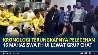 Download lagu Kronologi Terungkapnya Pelecehan 16 Mahasiswa FH UI Lewat Grup Chat mp3