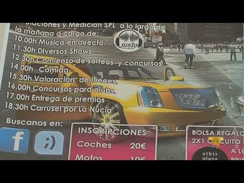 24/10/11 – Presentación I Encuentro Tuning en La Nucía.