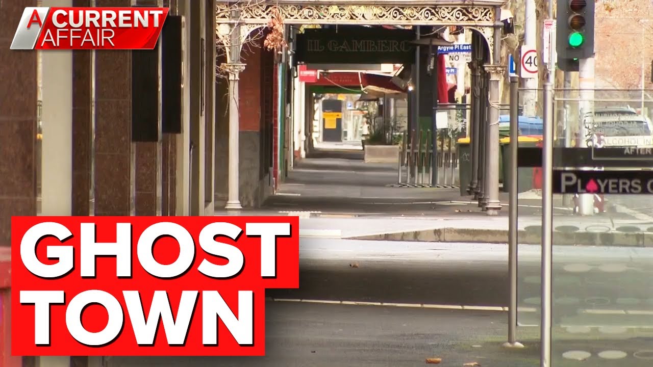 Sydney suburbs and shopping strips turned ghost towns | A Current Affair