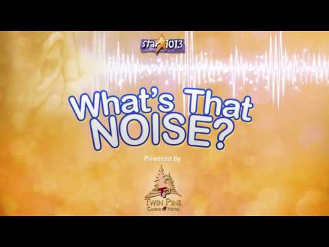 What's That Noise? on Star 101.3 - Noise #8 [ANSWER]