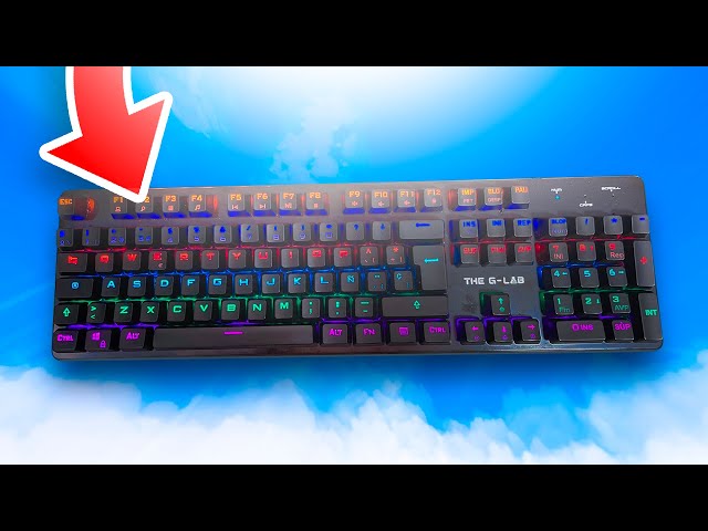Vídeo relacionado con The G-Lab Keyz Titanium WL - Teclado inalámbrico para Juegos 65% AZERTY - Teclado mecánico Switch Rojo, RGB 100% Personalizable, Macros programables - Inalámbrico PC, PS4, PS5, Xbox - Negro
