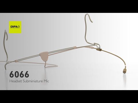 6066 Subminiature Headset - An all-day professional headworn solution
