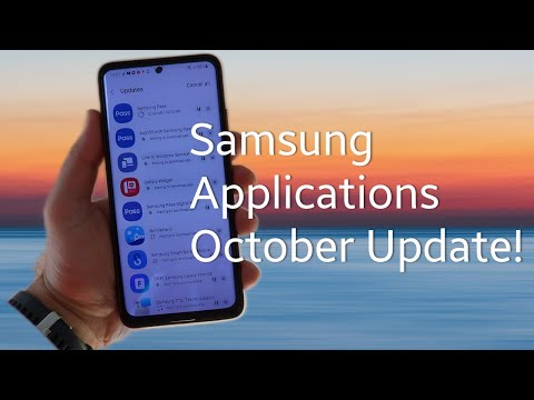 Samsung Applications October Updates!