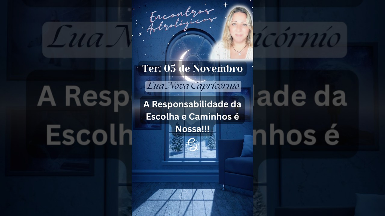 Tue 05 Nov New Moon Capricorn #astrologicalmeetings #deboramechica #tipoftheday #forecast