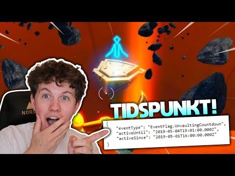 HER ER TIDSPUNKTET FOR VULKAN EVENTET!! - Dansk Fortnite