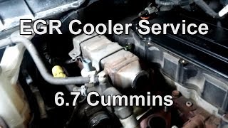 EGR Cooler Cleaning - 6.7 Cummins