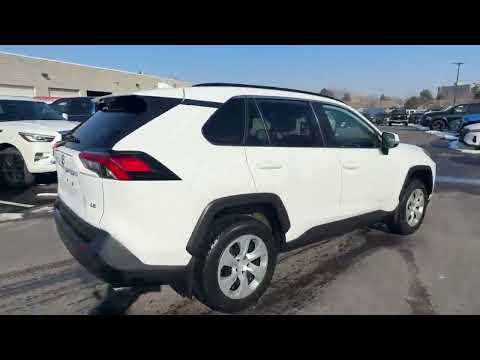 2021 Toyota RAV4 LE FWD in White for sale at Finch Chrysler Dodge Jeep Ram Ltd in London, ON