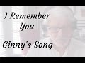 PETER LEVIN  --  I REMEMBER YOU (GINNY'S SONG)
