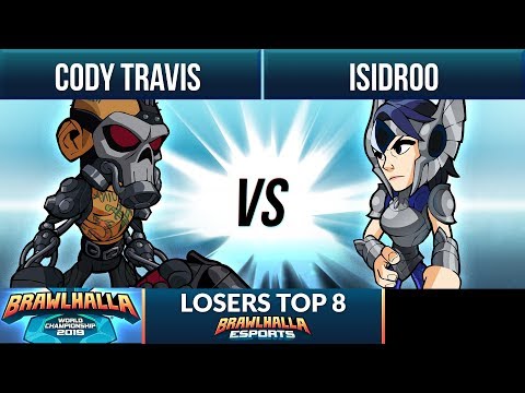 Isidroo vs Cody Travis - Losers Top 8 - Brawlhalla World Championship 2019