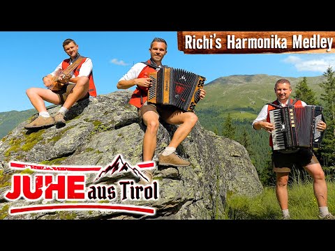 JUHE AUS TIROL - Richi's Harmonika Medley