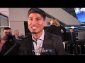 MIKEY GARCIA'S FULL MEDIA SCRUM FROM DALLAS FOR HIS ERROL SPENCE JR FIGHT