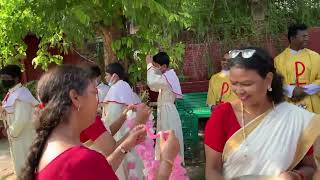 Welcome dance || welcoming our new parish priest of St Thomas Church Fr. Vijay baretto