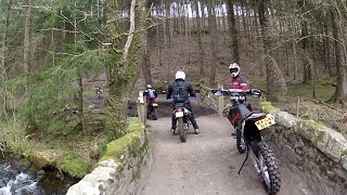 preview picture of video 'Lucky's Birthday Trail Ride - KTM 400EXC, WR450F, XR400, DR250 & DRZ400'