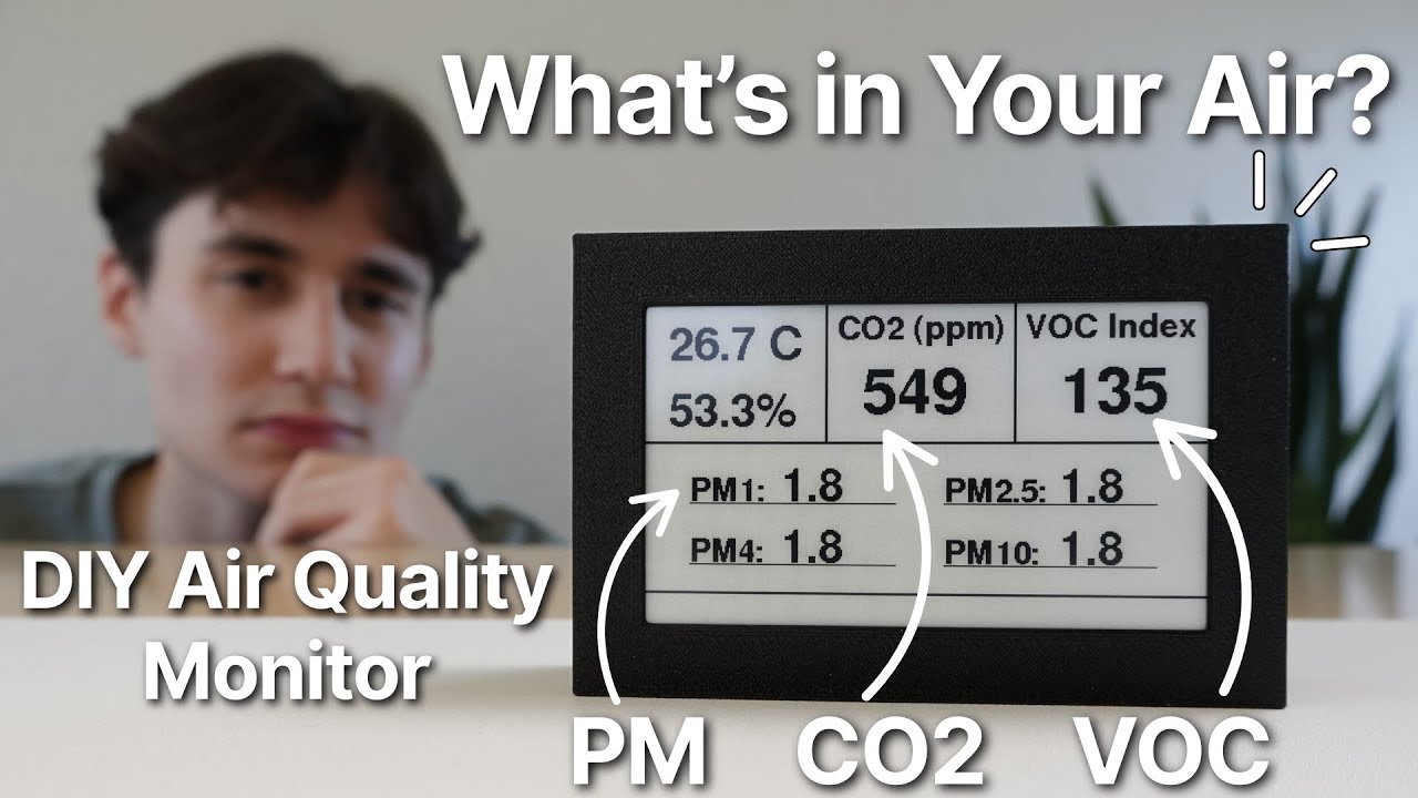 I Built a Device to Track My Air (DIY Air Quality Monitor)