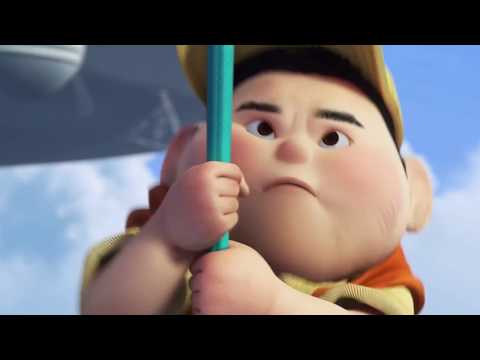 Up (2009) Russell And Dug Vs Alpha, Gray-Leader And Dogs Fight Scenes