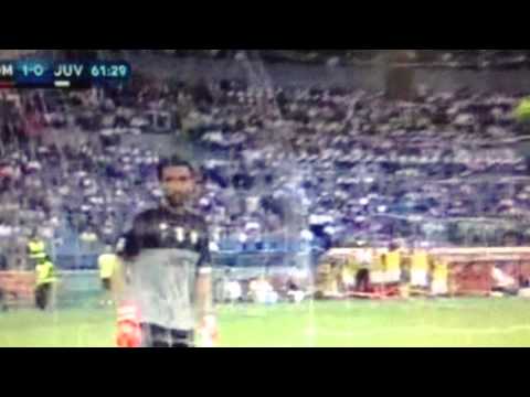 Roma-Juventus  Pjanic free kick 1-0