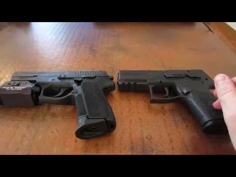 Sig Sauer SP2022 and CZ P-07 Comparison