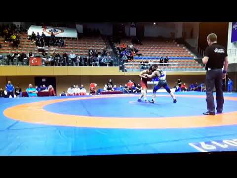 Gr 60kg Murad Mammadov - Elcin Aliyev 2019 Vehbi Emre Hamit Kaplan