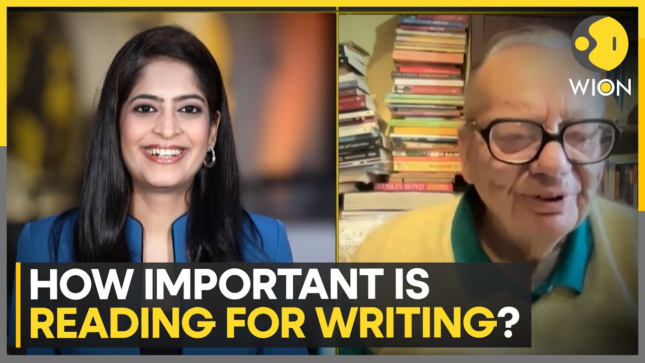 How many books does Ruskin Bond read in a week? How can we read more? The author speaks to WION