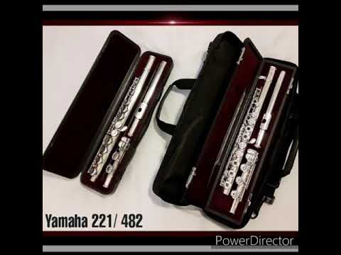 Yamaha Flutes                                 YFL 221/ YFL 482.