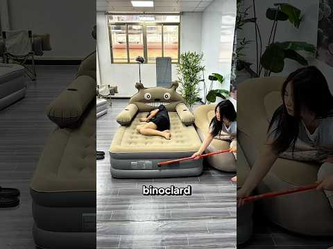 Elle a dormi sur un matelas gonflable… mais ce qu’elle a dit ensuite était sauvage ! 😱🛏️😂