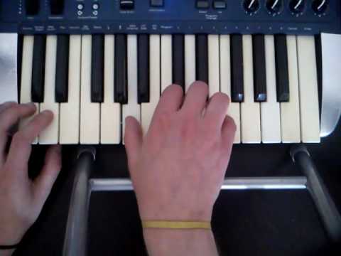 TobyFree.com - Buck Rogers theme melody on keyboard/piano with Rob Papen Albino synth