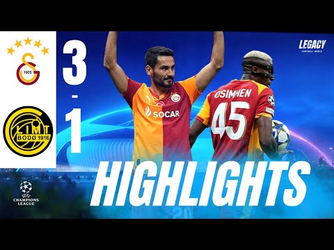 Galatasaray vs BODO Glimt 3-1 All Goals & Highlights | UEFA Champions League 2026