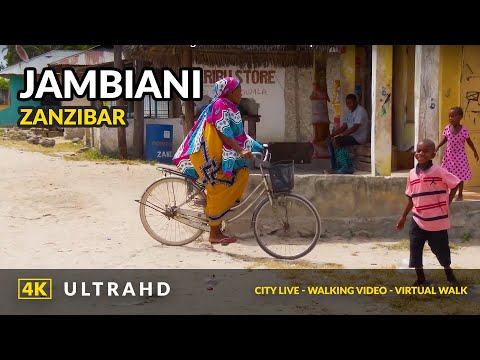 4K Jambani Zanzibar ❤️ Walking tour from PiliPili Tropical to Pilipili Uhuru Bungalow