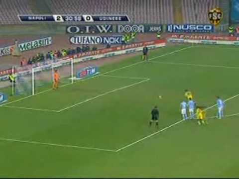 Napoli-Udinese 2-2 22^Giornata Serie A (31 gennaio 2009)