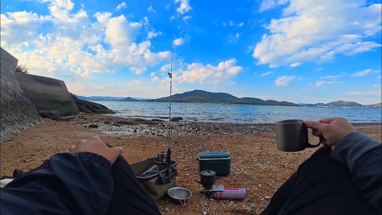 【初冬の砂浜】たわいもない日常の釣り
