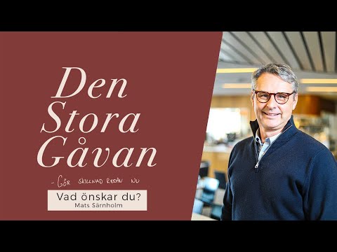 Gudstjänst | Den stora gåvan -  Vad önskar du? | Mats Särnholm