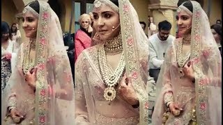 Anushka BRIDE ENTRY SONG Din Shagna Da BY JASLEEN ROYAL FULL HD