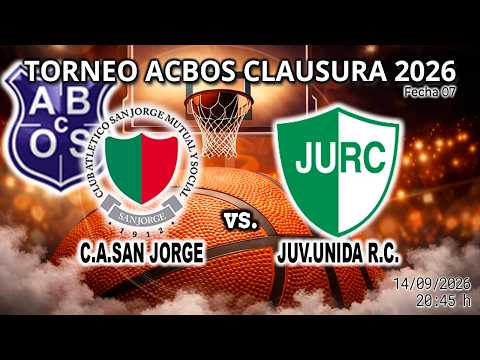 260914 ACBOS Torneo Clausura 2026 | C.A.San Jorge vs Juventud Unida R.C.