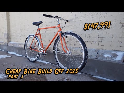 Cheap Bike Build Under $150! 🚲 Final Reveal & Cost Breakdown | Cheap Bike Build Off 2025