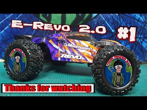 First essential upgrades for the Traxxas E-Revo 2.0 RC, Toe links steel spur gear, driveshaft Etc.