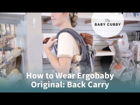 How to Wear Ergobaby Original: Back Carry