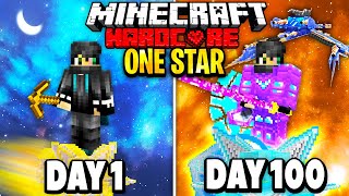 I Survived 100 Days on a STAR in Minecraft.. Here's What Happened..